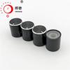 Perilla de Potenciómetro Equipo de Fotografía Luz de Relleno Perilla Dimmer Tapa Negra 15*17 Perilla Metálica