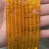 Suministro Directo de Fábrica Vidrio Cristal Vidrio 3^6mm Color Sólido Cuentas Espaciadoras Espaciador DIY Pulsera Collar Accesorios Cuentas Sueltas Al por Mayor