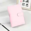 Bolsa con cremallera macaron A6 en stock, presupuesto en efectivo, carpeta de tarjetas, planificador, cuaderno, bloc de notas