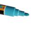 Plumón fluorescente de doble punta al por mayor tiza líquida borrable para graffiti infantil acuarela pluma de vidrio marcador de pizarra brillo