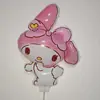 Celebridade da Internet Transfronteiriça Grande Clipe Vara de Puxar Filme de Alumínio Animal de Desenho Peppa Pig Balão Brilhante Atacado Barraca de Rua de Mercado Noturno Atacado