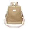 Mochila de Viagem Estilo Novo para Mulheres, Simples e Casual, Mochila de Viagem Estilosa, Bolsa de Ombro e Transversal da Moda para o Dia a Dia