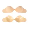 Sujetador adhesivo sin tirantes, almohadillas de silicona invisibles para vestidos de novia, realzadores de senos sin costuras para mujer, venta al por mayor del fabricante