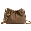 Bolso de nicho versátil tipo ins para mujer 2024 nuevo bolso de cubo retro de moda bolso de mensajero con cadena de alta calidad de Corea del Sur