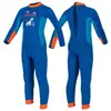 Traje de baño Kidsren de 2.5 mm, Traje de buceo para clase de natación, Traje de baño térmico de una pieza a prueba de frío para nadar, Traje de baño térmico de secado rápido
