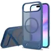 Adequado para Apple 17Air/18Promax Capa de Celular Magnética com Suporte Fosco Anti-Queda Fábrica Transfronteiriça Atacado