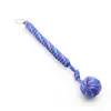 Paracord Bola de Aço Trançada Nó de Cobra Bola Chaveiro de Sobrevivência ao Ar Livre Paracord Pingente Paracord Bola Trançada de Paracord
