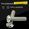 Parafusos Antifurto Flor de Ameixeira Aço Inoxidável Parafusos Antifurto Cabeça Panela Flor de Ameixeira Agulha Parafusos M4M5M6 Parafusos Antifurto Cabeça Redonda
