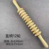 Massajador Manual com Rolo e Cabo Curvo de Madeira Maciça Haste Tendão Cervical Costas Cintura Haste Tendão Geral para o Corpo Inteiro