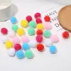 Atacado do Fabricante Bolas de Seda Coloridas Douradas para Cabelo, Bolas com Glitter, Decoração para Sapatos, Chapéus, Roupas, Materiais de Decoração DIY Feitos à Mão