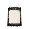 ZA Europa Transfronteiriça Comércio Exterior Moda Feminina AliExpress Venda Quente Renda Patchwork Camisola Top