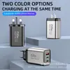 Cargador de Teléfono Móvil USB+2PD Modelo Nuevo Transfronterizo, Adaptador de Carga Rápida de Viaje Multi-Puerto Us/Eu/Uk A+2C