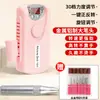 Lijadora de uñas que no quema, removedor de uñas de carga, cabezal de pulido profesional para eliminación de uñas, amoladora de uñas eléctrica portátil de mano