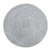 Tapete redondo de algodão feito à mão para sala de estar, mesa de centro, sofá, almofada, amigo da pele, sem sabor, para casa, quarto, cabeceira, manta, almofada