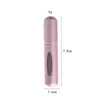 En stock: Botellas de perfume recargables de 5 ml, botellas de sub-envasado, botellas con atomizador de auto-bombeo, botellas de perfume de aluminio tipo prensa, directo de fábrica