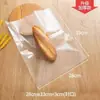 Bolsa de Embalaje para Pan Bolsa para Hornear Transparente Scone Comida Bolsa con Cierre Hermético Pequeña Galleta Pastel Tostada Sellado Bolsa Autoadhesiva