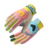 Luvas Esportivas para Ciclismo e Motociclismo de Dedo Inteiro para Uso Externo com Tela Sensível ao Toque para Homens e Mulheres, Antiderrapantes, Absorventes de Choque