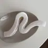 YHJ Accesorios para el Cabello Nueva Flor Textura de Tinta Sentido de Alto Grado Pinza para el Cabello de Disco Pinza para la Parte Posterior de la Cabeza Pinza de Tiburón Grande para Mujer