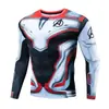 Nueva Camiseta de Fitness Holgada para Hombre Otoño/Invierno, Estilo Europeo y Americano Estampado Digital 3D Camiseta Deportiva de Moda, Venta al por Mayor