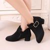 Zapatos para Niña Otoño e Invierno 2026 Nuevos Versátiles Estilo Coreano Botas Infantiles Primavera y Otoño Botas Martin Botines Tacones Estilo Británico