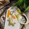 Llavero Creativo de Oro Puro 999 "Hazte Rico al Instante", Colgante para Bolso del Año del Caballo, Cadena para Teléfono Móvil que Atrae la Riqueza, Regalo de Oro