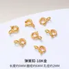 Corrente de Extensão de Pulseira Ajustável Preserva a Cor Preenchida com Ouro 18K Corrente de Cauda Colar de Pérolas Acessórios para Material DIY Corrente de Extensão de Joia
