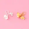Acessórios de Joias em Prata Esterlina 925 Pingente de Lírio-do-Vale Material para Contas Artesanal DIY Acessórios de Pingente para Pulseira Colar