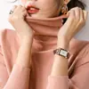 Suéter de Punto de Cuello Alto Delgado para Mujer, Nuevo Otoño/Invierno 2024 Europeo y Americano, Suéter Base de Punto, Ropa Interior