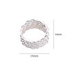 Qk170 Anillo de Aluminio de Hierro para Extensiones de Cabello Trenzas Rastas Accesorios de Joyería de Aleación de Zinc DIY Suministro Directo de Fábrica Colgante