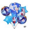 Nuevo globo de aluminio de caricatura de Sonic the Hedgehog fiesta de cumpleaños sonido Chico Modelado traje infantil al por mayor
