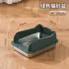Caja de Arena para Gatos LOGO Personalización Metal Plástico Extra Grande Semicerrada Anti-Rastreo Fábrica Muestra Gratuita Personalización