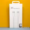 Cable de Datos para Teléfono Móvil Certificado 3C Cargador Pd Adecuado para Apple 18 14 15 16 17 Caja Blanca Pequeña Set de Carga Rápida