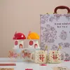 Set de tazas práctico, de alta gama, de nicho, lindo para el Día de San Valentín como regalo para la boda de la mejor amiga de una chica, regalo de cumpleaños o recuerdo