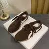 Versión de Piel de Vaca~Zapatos Deportivos Casuales de Suela Plana para Mujer, con Aumento de Altura Estilo Gump, de Cuero Genuino, ¡Súper Populares!, Nuevo Colorido de Moda
