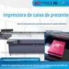 31 graus 2513uv Tamanho da impressora pvc caixa de presente de Natal logotipo garrafa de vinho caixa de vinho máquina de impressão jato de tinta