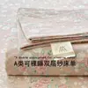 Sábana de Cama de Gasa de Doble Capa Grado Materno e Infantil Pieza Única Ropa de Cama Sábana de Algodón Lavado Funda de Almohada para Dormitorio de Estudiantes Juego de Tres Piezas