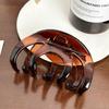 Accesorios Duowei Clip Simple Grande para Múltiples Mechones de Cabello Clip para Baño Placa para la Cabeza para Mujer Pinza de Tiburón para Cabello que Combina con Todo Sombrero