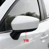 Adecuado para Modelos Mazda 3 Axela 14-16 Carcasa del Espejo Retrovisor, Cubierta Inferior del Espejo de Reversa, Carcasa Inferior del Reflector, Cubierta Trasera