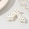 Pinza de Garra Grande de Lunares Estilo Francés para Mujer 2026 Nuevo Modelo Pinza para el Cabello de Gama Alta para la Parte Posterior de la Cabeza, Elegante Accesorio para el Cabello
