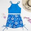 Trajes de baño Transfronterizos Europeos y Americanos, Bikini Sexy para Mujer con Espalda Descubierta Estampado, Trajes de Baño Divididos de Amazon, Trajes de Baño de Comercio Exterior