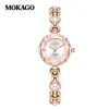 Mokago Nuevo Brazalete Reloj Más Vendido Estilo Coreano Moderno Resistente al Agua Reloj de Cuarzo para Estudiantes Ligero y Delgado Resistente al Agua Reloj para Mujer Venta al por Mayor