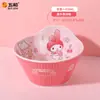 Wuhe Meilodi Melamina Grau Alimentício Antiescaldante Tigela de Arroz Infantil Prato para Comida Complementar de Bebê Prato com Compartimentos para Estudantes Copo Colher Atacado