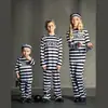 Traje de Prisión de Venta Caliente de Halloween Traje de Prisión para Casa para Hombres y Mujeres Rayado Celda Disfraces de Cosplay