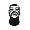 Verano Transparente Visible Divertido Malla Casco Halloween Juego de Rol Casco Calavera Engañosa Máscara de Montar