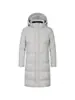 Chaqueta de plumón para atleta estudiantil deportivo de longitud media, a prueba de tres elementos, uniforme de entrada de invierno, repelente al agua, engrosada, cálida, selección nacional, personalización