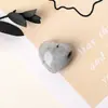Corazón de Cristal Natural Mini de 15 mm Forma de Corazón Tallado 3D Piedra Cruda Accesorios para Joyería DIY Adornos Fábrica Venta al por Mayor