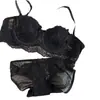 Conjunto de Roupas Íntimas de Renda Estilo Francês Sexy Transfronteiriço Sutiã Antiderrapante Lindo nas Costas para Mulheres Sutiã para Seios Grandes Sutiã com Orelhas de Coelho Sutiã