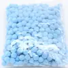 Al por Mayor en Stock Bolas de Pelo de Alta Elasticidad Niños Hechas a Mano DIY Bolas de Pelo Coloridas Pequeños Accesorios para Ropa Paquete de Materiales Decoraciones
