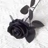 Rosas de Terciopelo Simuladas, Flores Artificiales, Flores para Decoración de Bodas del Día de San Valentín, Cascada de Pared de Rosas al por Mayor