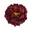 Adorno de Cabeça Flor de Peônia Mil Camadas Simulada, Acessórios Estilo Chinês Hanfu, Ornamento de Cabelo, Grampo de Cabelo, Adorno de Cabeça Floral, Coroa de Flores, Arranjo Floral, Peônia de Luoyang